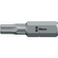 Bit 840/4 Z 1/4 Zoll 7/64 Zoll | Länge 25 mm | zähhart,HEX-Plus WERA | 10 Stück
