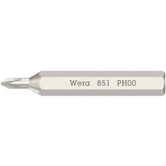 Bit 851/0 Micro PH 00 | Länge 30 mm | WERA | 10 Stück