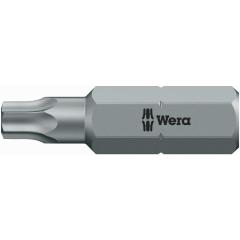 Bit 867/1 Z DIN3126-D6,3/ISO1173 Torx TX 5 Ø 3 mm | Länge 25 mm | CV-Molybdän zähhart Wera | 10 Stück