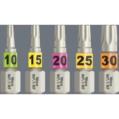 Bit 867 TORX® HF 1/4 Zoll TX 10 | Länge 50 mm | m.Farbleitsystem WERA