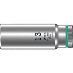 Steckschlüsseleinsatz 8790 HMA Deep 1/4 Zoll a6-KT.SW 13mm L.50mm WERA