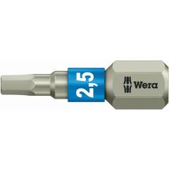 Bit 3840/1 TS 1/4 Zoll 2,5 mm | Länge 25 mm | i6-KT.i6-KT.2,5 mm | WERA