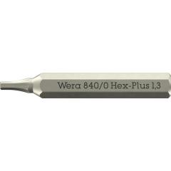 Bit 840/0 Micro 1,3 mm | Länge 30 mm | WERA | 10 Stück