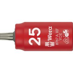 Steckschlüsseleinsatz 8767 A VDE HF 1/4 Zoll TX 25 L.36mm WERA