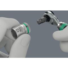 Aufsteckknarre 8011 Zyklop Mini 4 1/4 Zoll 8011 Zyklop Mini 4 WERA