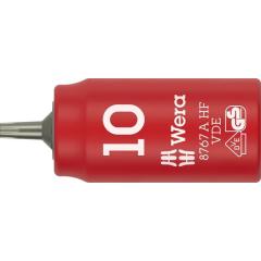 Steckschlüsseleinsatz 8767 A VDE HF 1/4 Zoll TX 10 L.36mm WERA