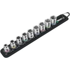 Steckschlüsseleinsatzset Belt B 4 10-tlg.SW 19 / 8mm Antr.10mm (3/8) Zoll WERA
