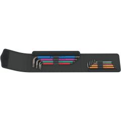 Winkelschraubendrehersatz 950/9 Hex-Plus Multicolour Imperial 1 9-tlg.zöllig