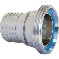 Milchrohrverschraubung Typ VMS VA (1.4404) Nenn-Gr.130x1/4 Zoll 102mm TEGUMA