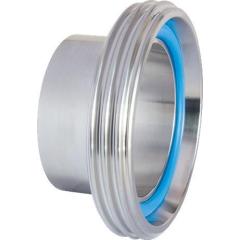 Milchrohrverschraubung Typ VMS VA (1.4301) Nenn-Gr.65x1/6 Zoll