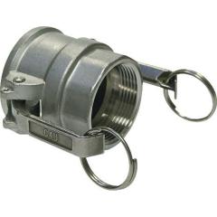 Hebelarmkupplung Kamlok Typ D VA (1.4408) m.PTFE Dicht.47,80mm 1 1/2 Zoll