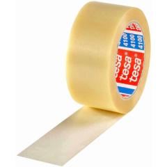 Klebeband tesa 4100 Breite 50mm L.66m S.65µ PVC transparent leise geprägt TESA | 36 Stück