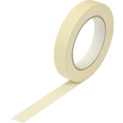 Kreppband Breite 19mm Länge 50m Stärke 125µ chamois flachkrepp TRANSPAK | 48 Stück