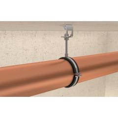 fischer Rohrschelle FRS 2 1/2 nicht rostender Stahl A2 | 10 Stück