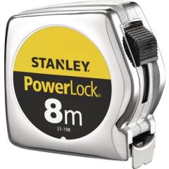 Taschenrollbandmaß PowerLock® L.8m B.25mm mm/cm EG II Ku.Clip lose