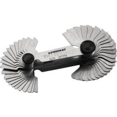 Gewindeschablone M/G 60Grad/BSW 55Grad Bl.52 St.TECWERK