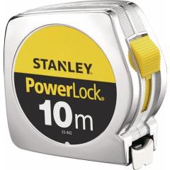 Taschenrollbandmaß PowerLock® L.10m B.25mm mm/cm EG II Ku.Automatic SB
