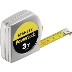 Taschenrollbandmaß PowerLock® L.3m B.12,7mm mm/cm EG II Ku.Gürtelclip lose