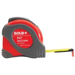 Taschenrollbandmaß BIG T L.5m B.19mm mm/cm EG I Ku.Stopptaste SOLA