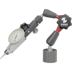 Magnetmessstativ STRATO-LINE R. 130mm Gesamt-H. 210mm Haftkraft 300 N FISSO