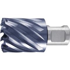 Kernbohrer D.18mm HSS TiAlN Schnitt-T.30mm Weldon RUKO