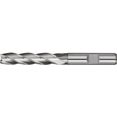 Schaftfräser DIN 844 Typ N, Ø 6 mm Einsatz-L.30 mm HSS-Co8 Weldon