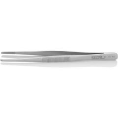Präzisionspinzette L.145mm ger.Spitzen-B.3,5mm rostfrei,antimagn.säuref.KNIPEX