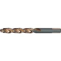 Spiralbohrer DIN 338 Typ VA - Ø 7,5 mm HSS-Co5 dampf. 3-Fl.schaft 5xD re. TECWERK | 10 Stück