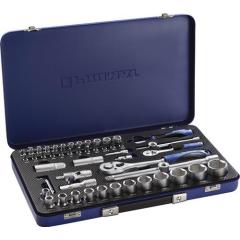Steckschlüsselsatz 55-tlg.1/4+1/2 Zoll SW 4-32mm Z.20/36 6KT TECWERK