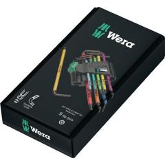 Winkelschraubendrehersatz 967 SPKL 9tlg.T8-T40 m.Bohrung WERA