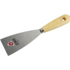 Malerspachtel B.40mm pol.H-Heft Federbandstahl SCHWAN | 12 Stück