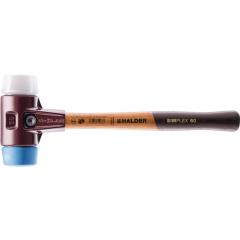 Schonhammer SIMPLEX L.350mm Kopf-D.50mm weich/mittelh.HO TPE-soft blau/Superpl.