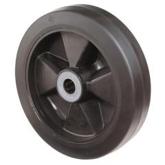 Ersatzrad D.160mm Trgf.350kg Elastikgummi schwarz