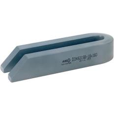 Gabelspanneisen DIN 6315B Schlitz-B.22mm L.315mm f.Spannschraube M20,M22 AMF