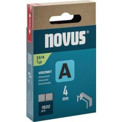 Feindrahtklammer A Typ 53 Klammer-B.11,3mm 4mm 0,75mm 1800 St.NOVUS