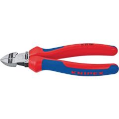 Abisolierseitenschneider L.160mm 1,5/2,5mm² pol.Mehrkomp.-Hüllen KNIPEX