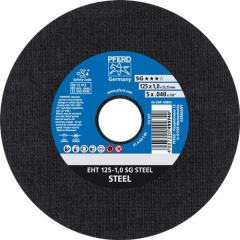 Trennscheibe SG STEEL D125x1mm ger.STA Bohr.22,23mm PFERD | 25 Stück