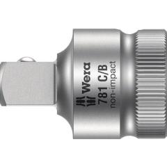 Reduzierstück 781 C 1/2" Antriebs-4-KT.1/2 Zoll Abtriebs-4-KT.3/8 Zoll L.38,5mm