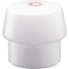 Schonhammerkopf SIMPLEX Kopf-Ø 80mm Superplastik weiß mittelh.HALDER