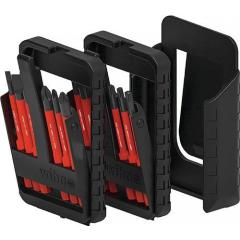 Wechselklingensatz slimBit electric 12-tlg.Schlitz/PH/(+/- PZD)Torx® WIHA