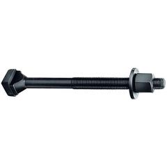 T-Nutenschraube DIN 787 T-Nut 12mm M12 L.80mm Güte 10.9 m.Mutter u.Scheibe AMF