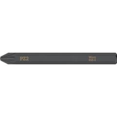 Bit 855 S PZ 2x70 mm | 1/4 Zoll 855 S PZ 2x70 mm | Länge 70 mm | WERA | 5 Stück