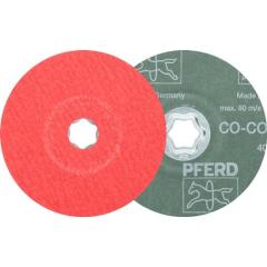 Fiberscheibe COMBICLICK CO-COOL D.125mm K.60 INOX/Alu.Keramikkorn PFERD | 25 Stück