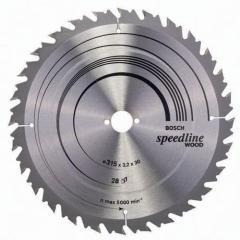 Kreissägeblatt AD 315mm Z.28 WZ Bohr.30mm Schnitt-B.3,2mm HM BOSCH