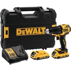 Akku-Schlagbohrschrauber DCD709D2T 18V 2Ah 1,5-13mm DEWALT