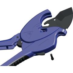 Kunststoffrohrschere 0-42mm PP/PE/PB/PVDF/MLP/MSR/VPE/CPVC/PVC TECWERK