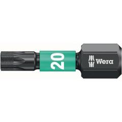Bit IMPAKTOR DC T20 | Länge 25 mm | 1/4 Zoll C6,3 Impaktor,DC Box m.10 Bits WERA