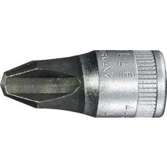 Steckschlüsseleinsatz 44 P 1/4 Zoll PH PH 1 L.28mm STAHLWILLE
