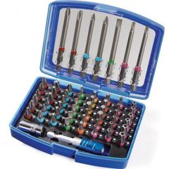 Bitsortiment 57-tlg.Schlitz/PH/PZD/TX/TX-BO/6Kt.TECWERK