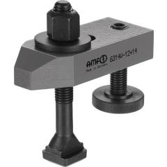 Spanneisen Nr.6314V f.T-Nut 10mm Spann-H.8-32mm Spannschraube M10x10x80mm AMF